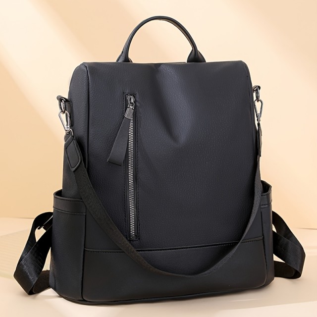 Eleganten ženski nahrbtnik – črn 