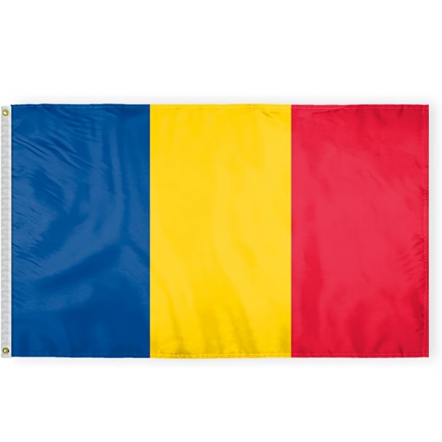 Zastava Romunije – romunska zastava Romunija