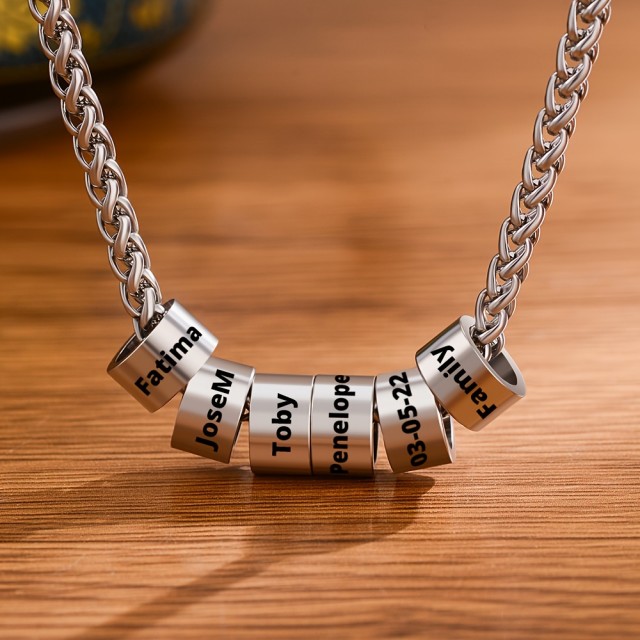 Personalizirana moška verižica do 3 gravure 