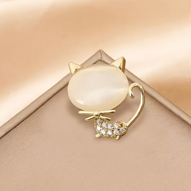 Komplet 6 kosov elegantnih brošk 