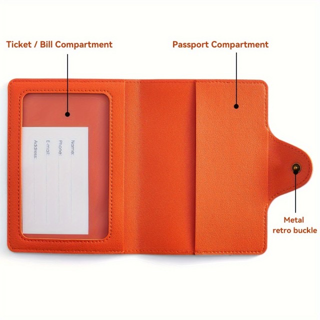 Ovitek za potni list – zaščitna denarnica za dokumente 