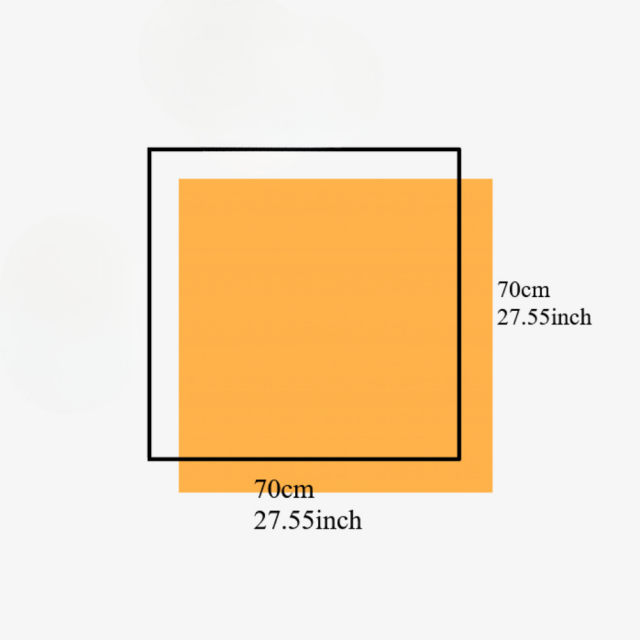Elegantna pisana kvadratna ruta s potiskom rož in ptic