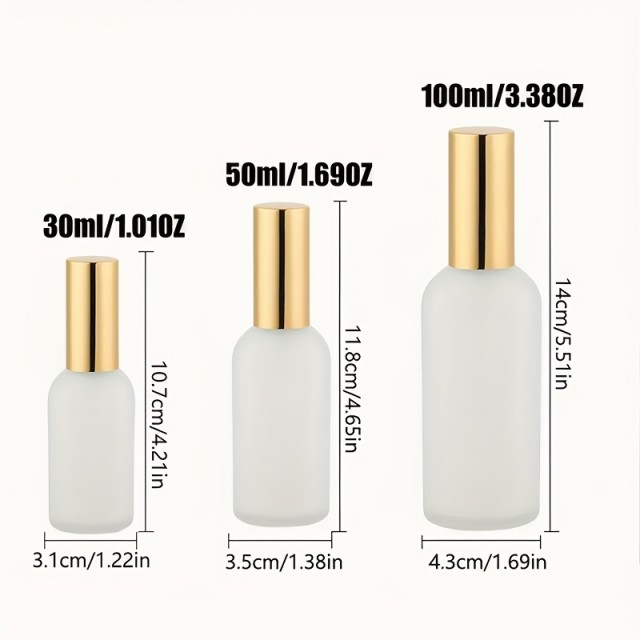 Elegantna steklenička za parfume z razpršilom 100ml 