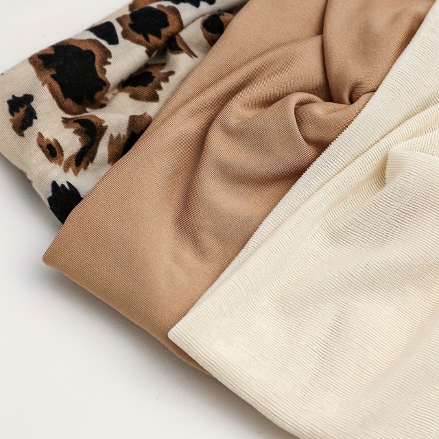 3 kosi leopard boho naglavni trakovi za ženske
