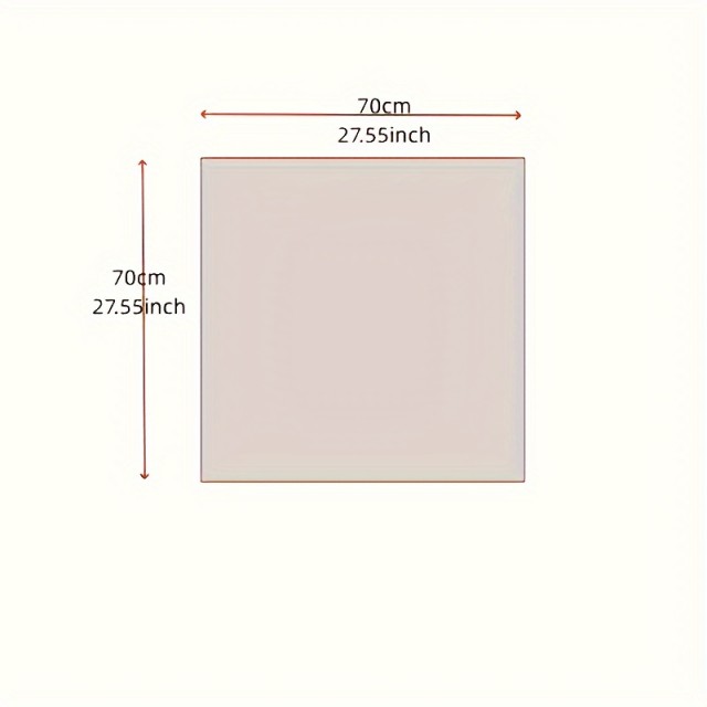 Elegantna kvadratna ruta z boho mornarskim potiskom