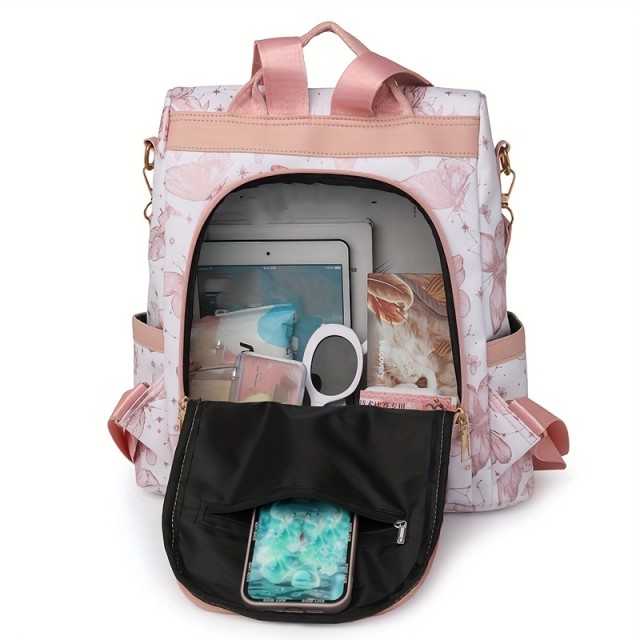 Roza nahrbtnik z metulji 