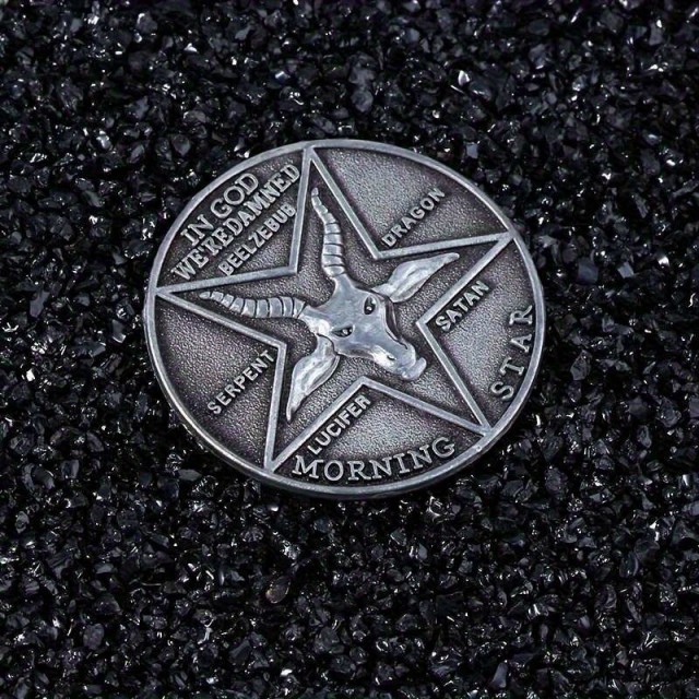 Zbirateljski spominski kovanec Pentagram – Morning Star