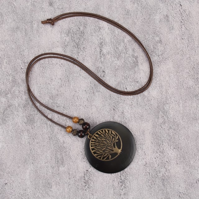 Vintage Bohemska Ogrlica Drevo Življenja 3 barve
