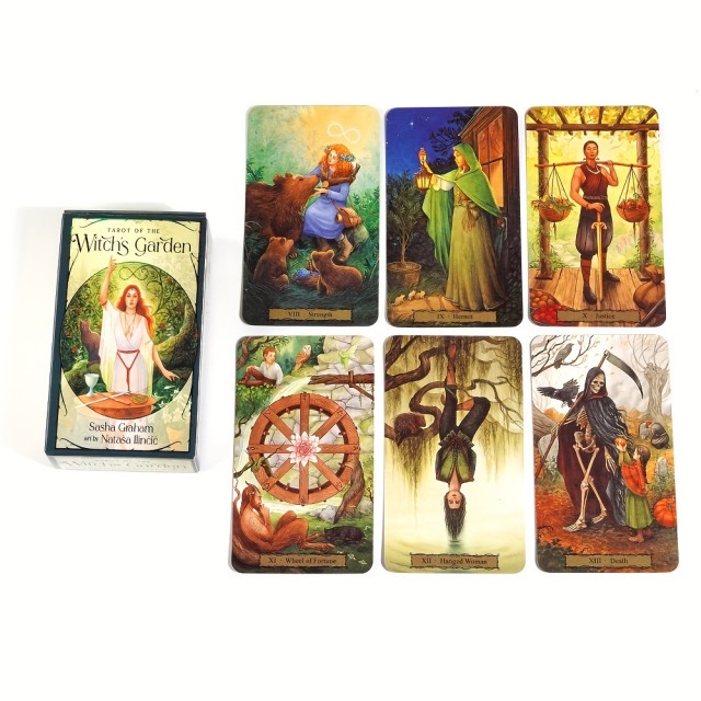 Komplet tarot kart ČAROVNIŠKI VRT