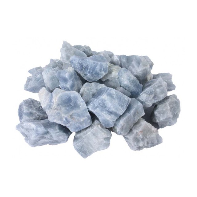 100% naravni nebrušen nepoliran MODRI KALCIT