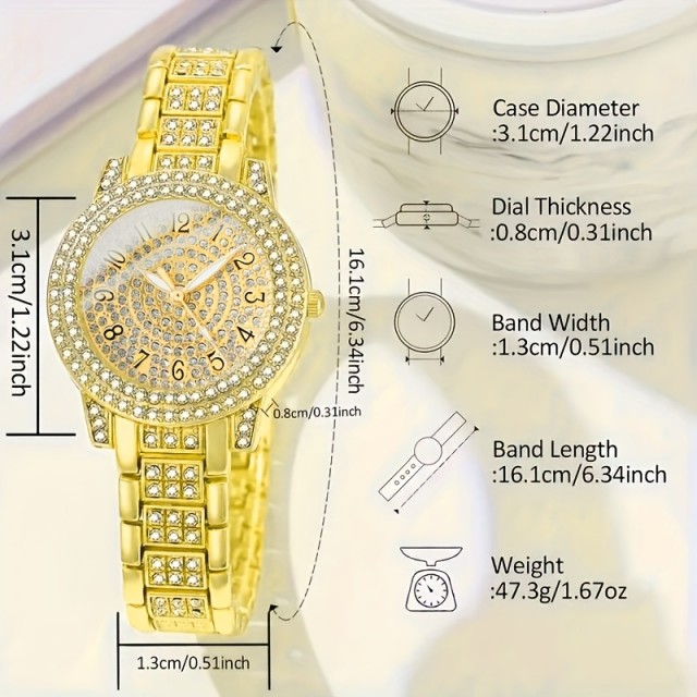 Elegantna kovinska ura + GRATIS orodje za krajšanje paščka