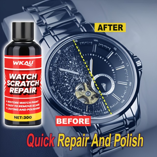 Krema za hitro poliranje prask – Obnova ur, nakita in kovinskih površin (30 g + gobica)