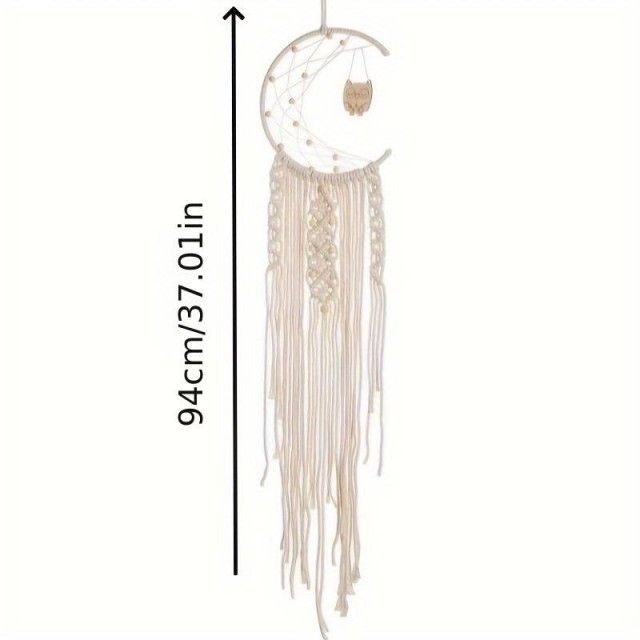 Boemski lovilec sanj s sovo