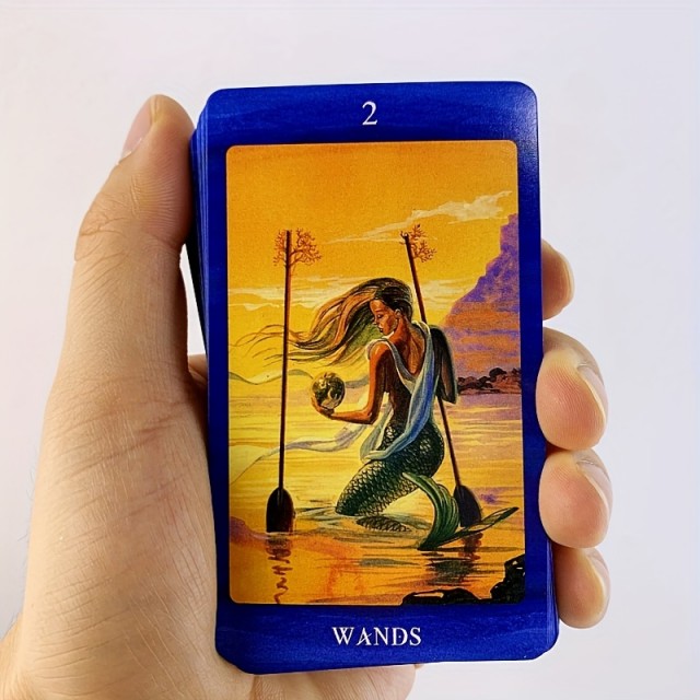 Komplet 78 tarot kart MORSKE DEKLICE