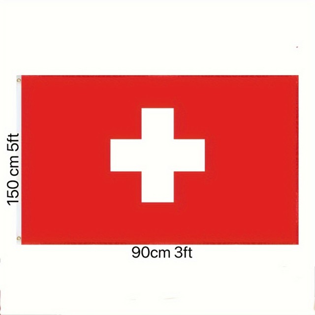 Zastava Švice 90 cm x 150 cm – švicarska zastava Švica