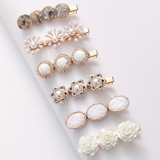 6 kosov modnih prikupnih sponk za lase