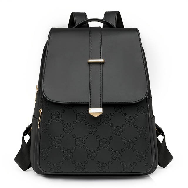 Eleganten ženski nahrbtnik z zlatimi detajli