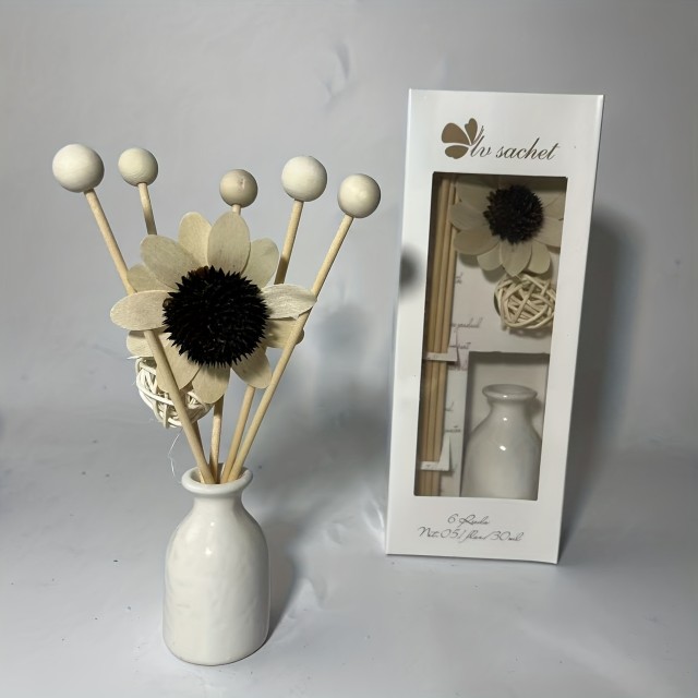 Komplet za izdelavo dišavnega difuzorja – sončnica