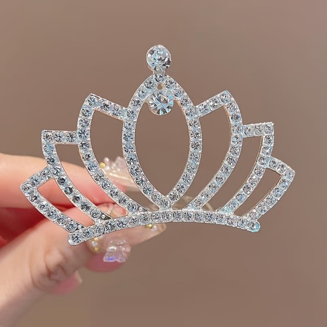 Prikupna princeskina krona za deklice s kristali