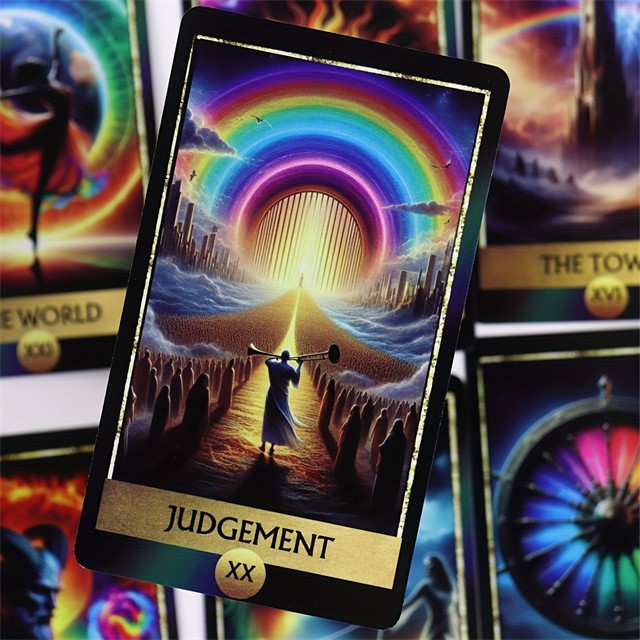 79-delni komplet tarot kart – Mavrični tarot