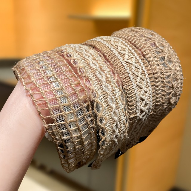 Komplet 4 elegantnih obročev za lase v boho stilu