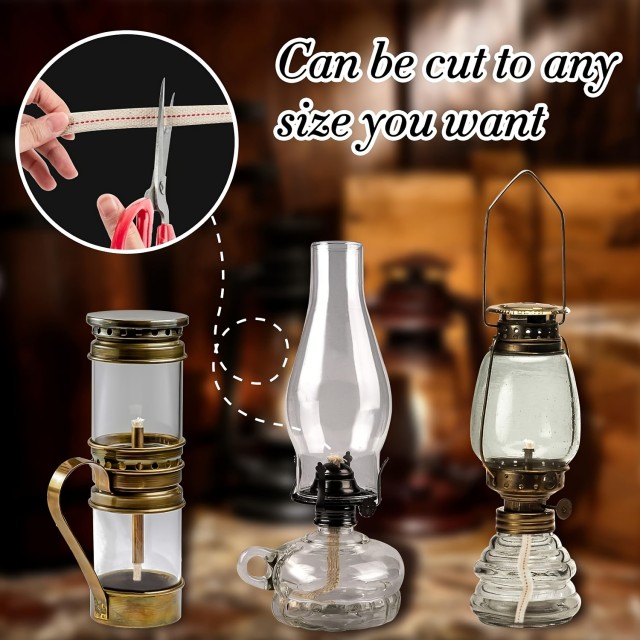 Premium bombažni stenji za petrolejko 3m