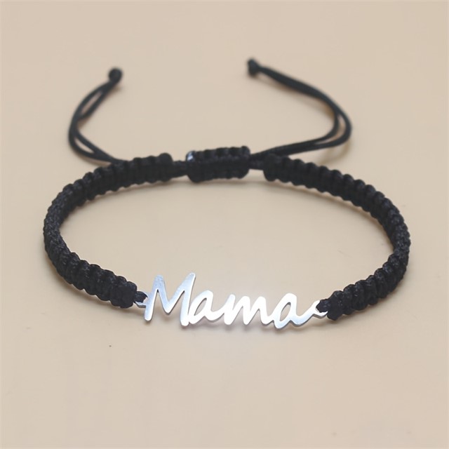 Nastavljiva zapestnica MAMA več barv 