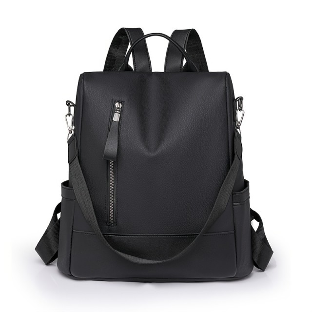 Eleganten ženski nahrbtnik – črn 