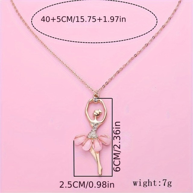 Čudovita zlata verižica z baletko