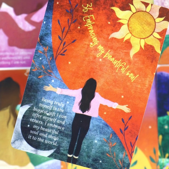 Komplet orakeljskih kart Postani najboljša različica sebe