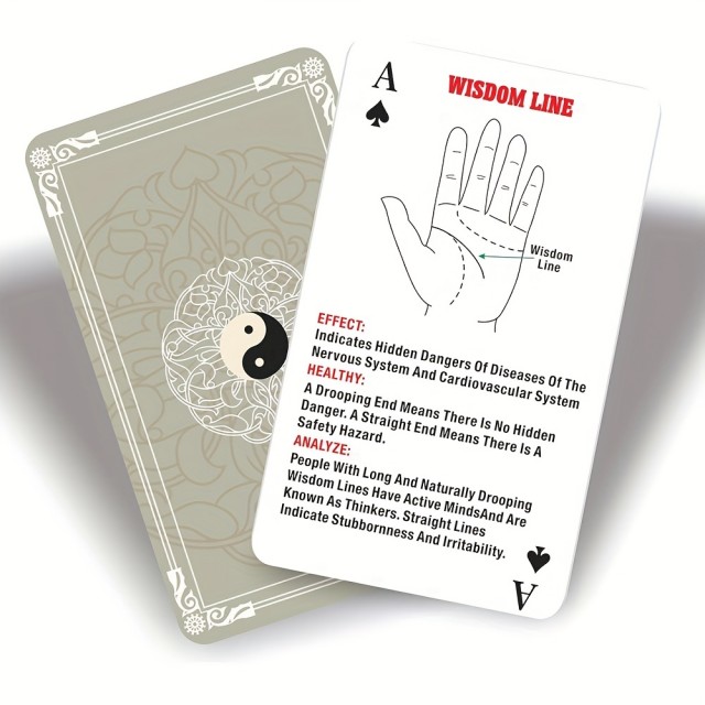 Komplet kart za branje dlani