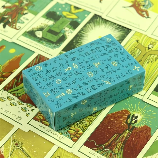 Tarot zelenih glifov – 78 kart