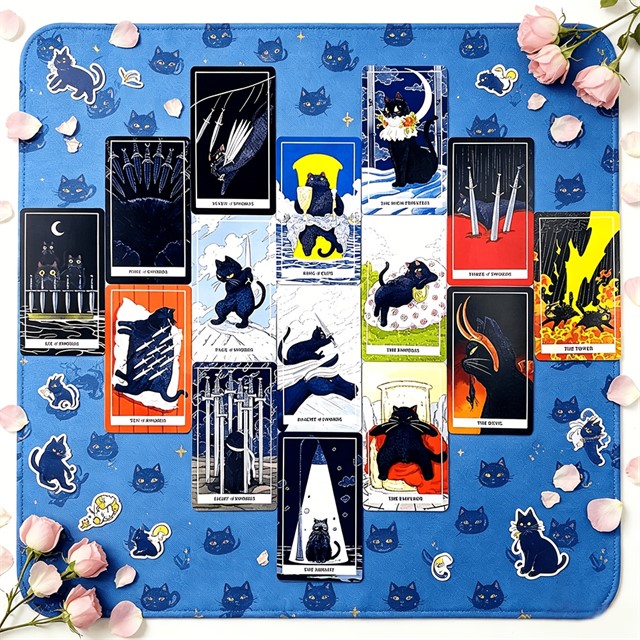 Tarot karte črne mačke – COCO