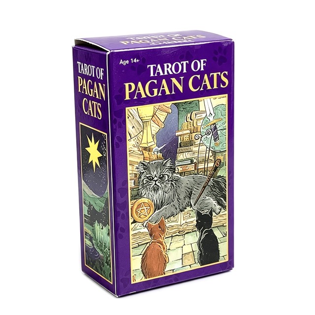 Tarot karte poganskih mačk – 78 kart