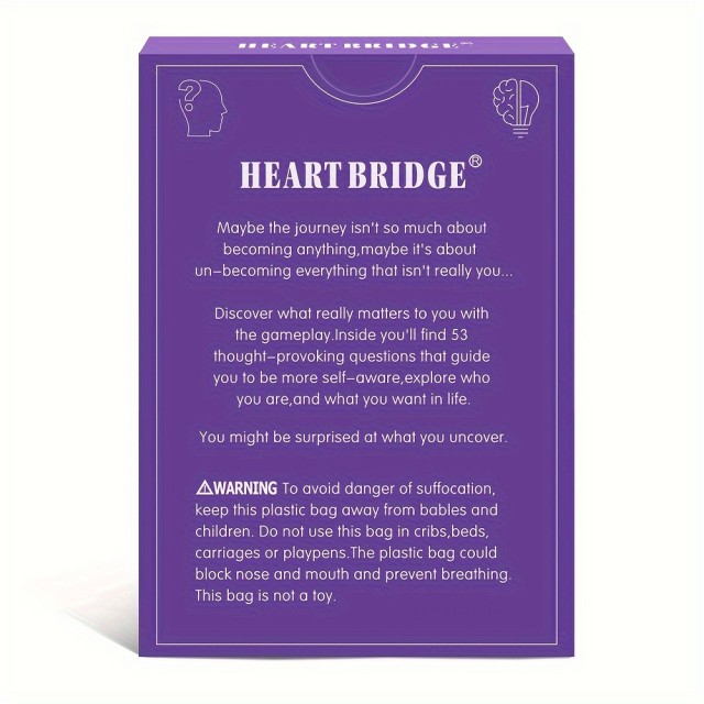 HEART BRIDGE – Komplet 53 Kart za Spodbudo, Samoljubezen in Osebno Rast