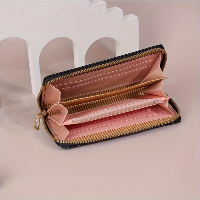 Prelepa ženska denarnica s potiskom sončnic