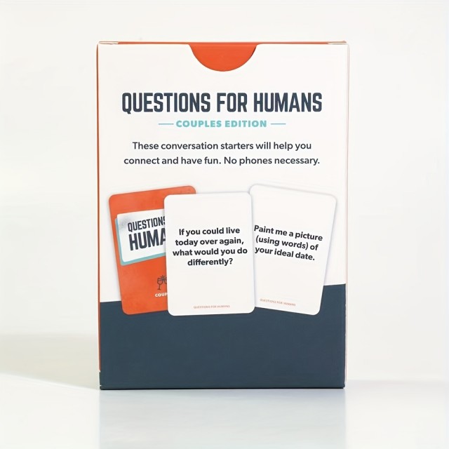 Questions for Humans: Couples Edition – Kartice za boljše pogovore v paru