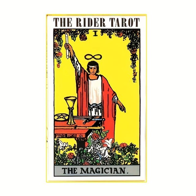 Tarot karte za vedeževanje THE RIDER TAROT 78 kart + navodila