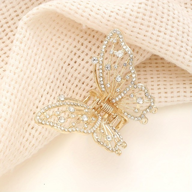 Modna lasna sponka v obliki metulja 