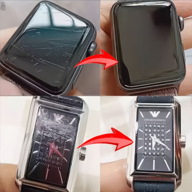 Krema za hitro poliranje prask – Obnova ur, nakita in kovinskih površin (30 g + gobica)