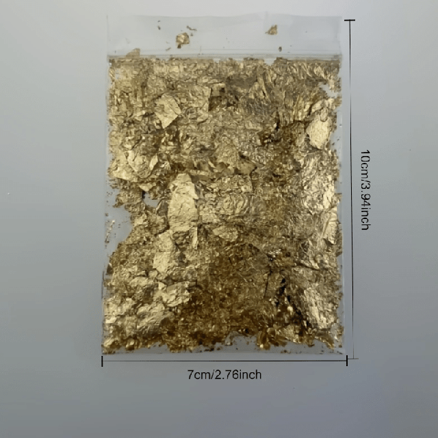 Komplet 9 folij listov za okrasitev sveč in mil