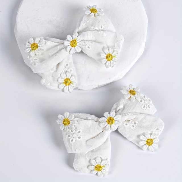 Čudovita sponka za lase z marjeticami