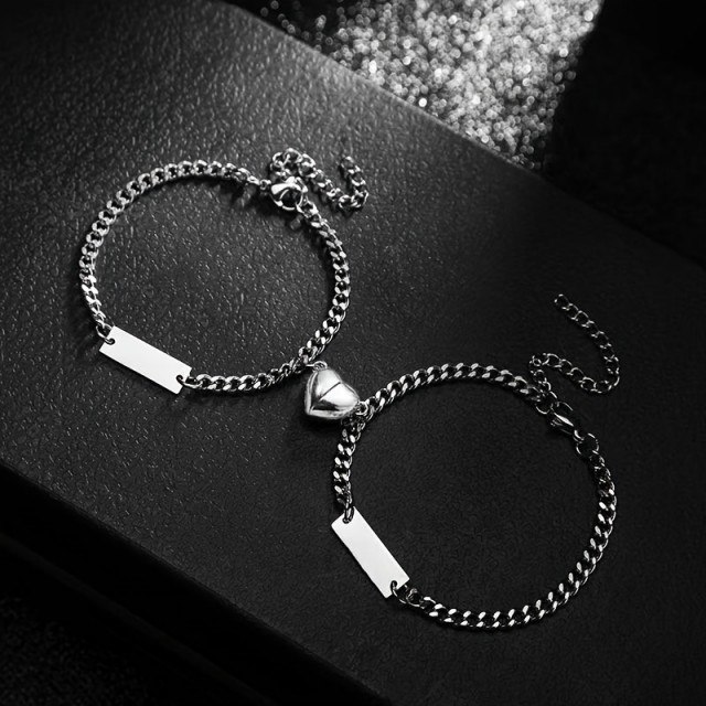 Komplet 2 zapestnic ZANJO & ZANJ z možnostjo gravure 