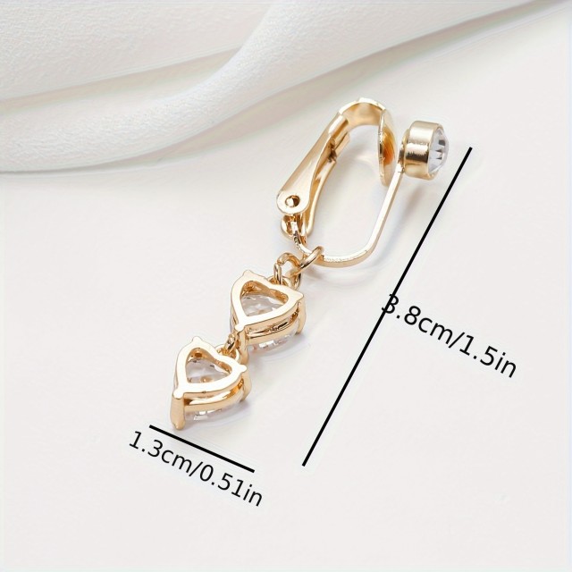 Piercing za popek brez prebadanja - dvoje src 