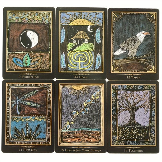 Komplet orakeljskih kart Šamanski Orakelj Zdravljenja 