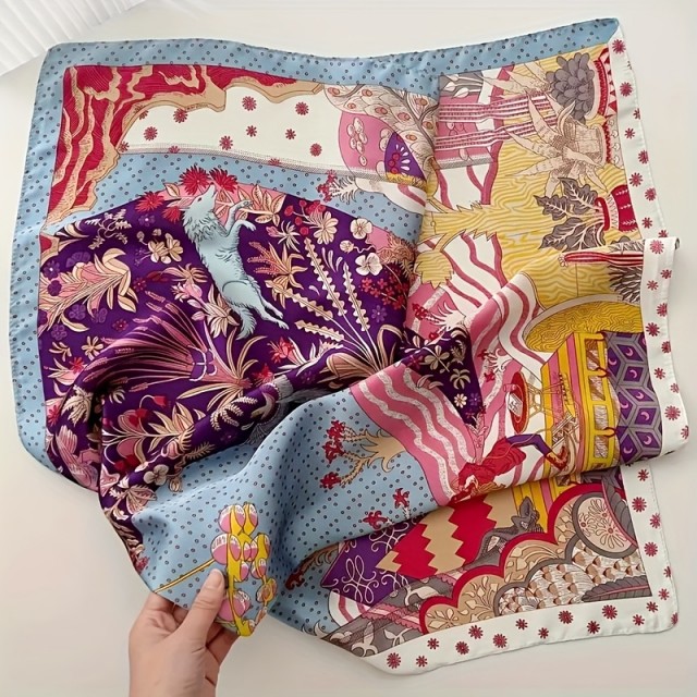 Elegantna čudovita pisana cvetlična ruta