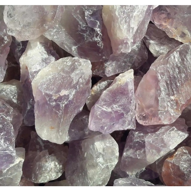 100% naravni nebrušen nepoliran AMETIST 