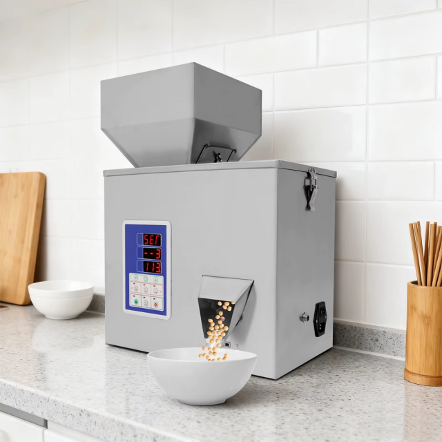 Avtomatski dozirnik za granulat in suha živila (180W) stroj za pakiranje 