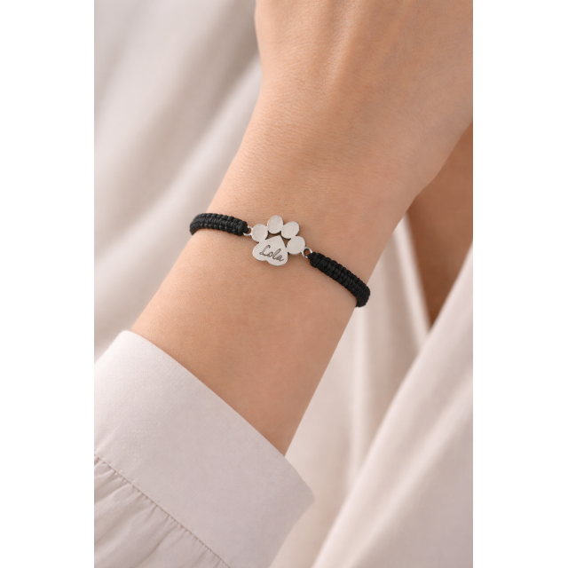 Personalizirana zapestnica s tačko IME LJUBLJENČKA