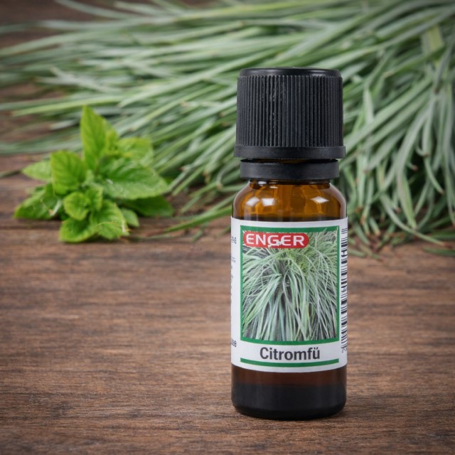 Eterično olje LIMONSKA TRAVA 10 ml – za izdelavo domačih čistil in mil